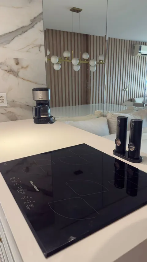 Cooktop na ilha